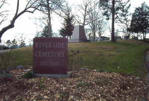 riverside cemetery marker
